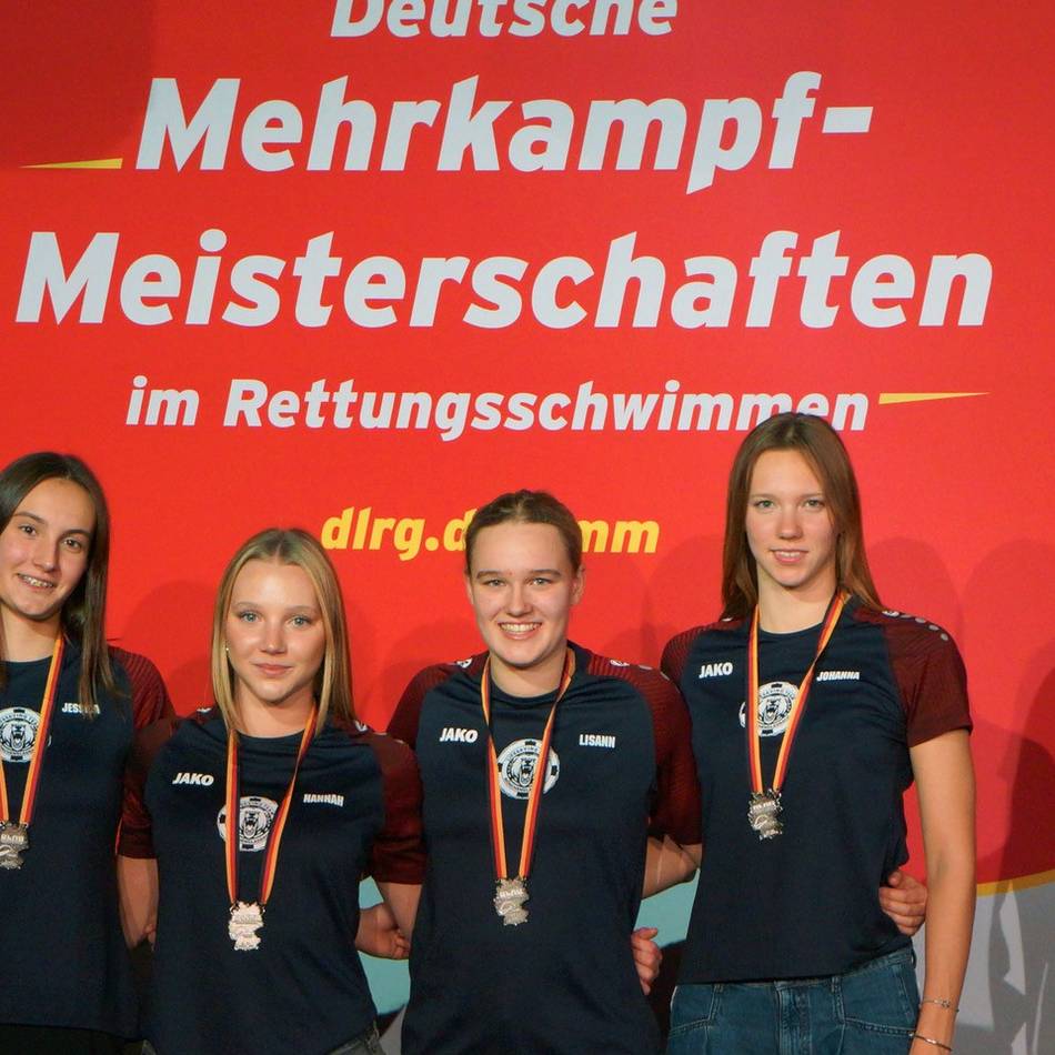 Bester Nordrhein-Verein: DLRG Mönchengladbach glänzt bei Mehrkampf-DM
