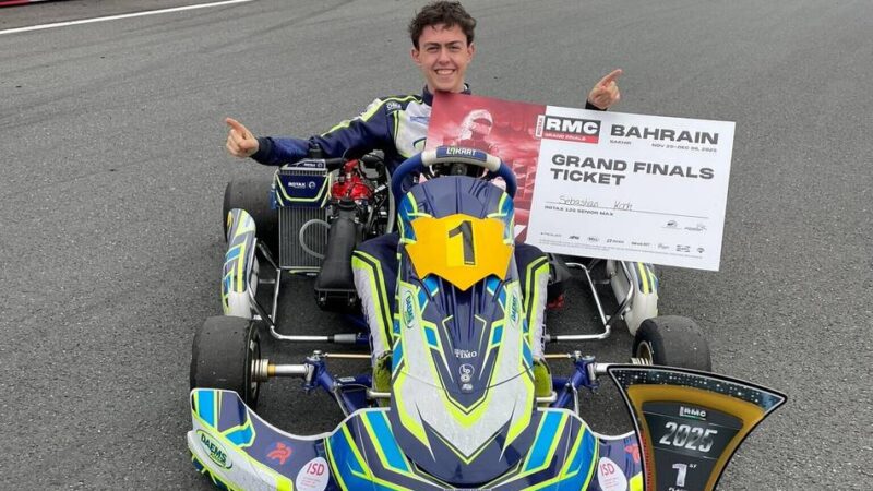 Erst deutscher Meister, jetzt geht es zur WM: Wie ein 16-Jähriger aus Meerbusch im Kart durchstartet