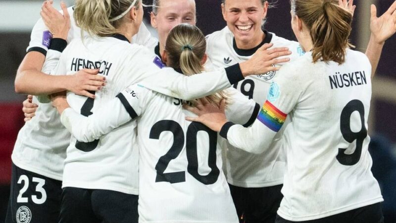 „Fans haben uns getragen“: DFB-Spielerinnen loben Düsseldorfer Publikum nach Nations-League-Sieg