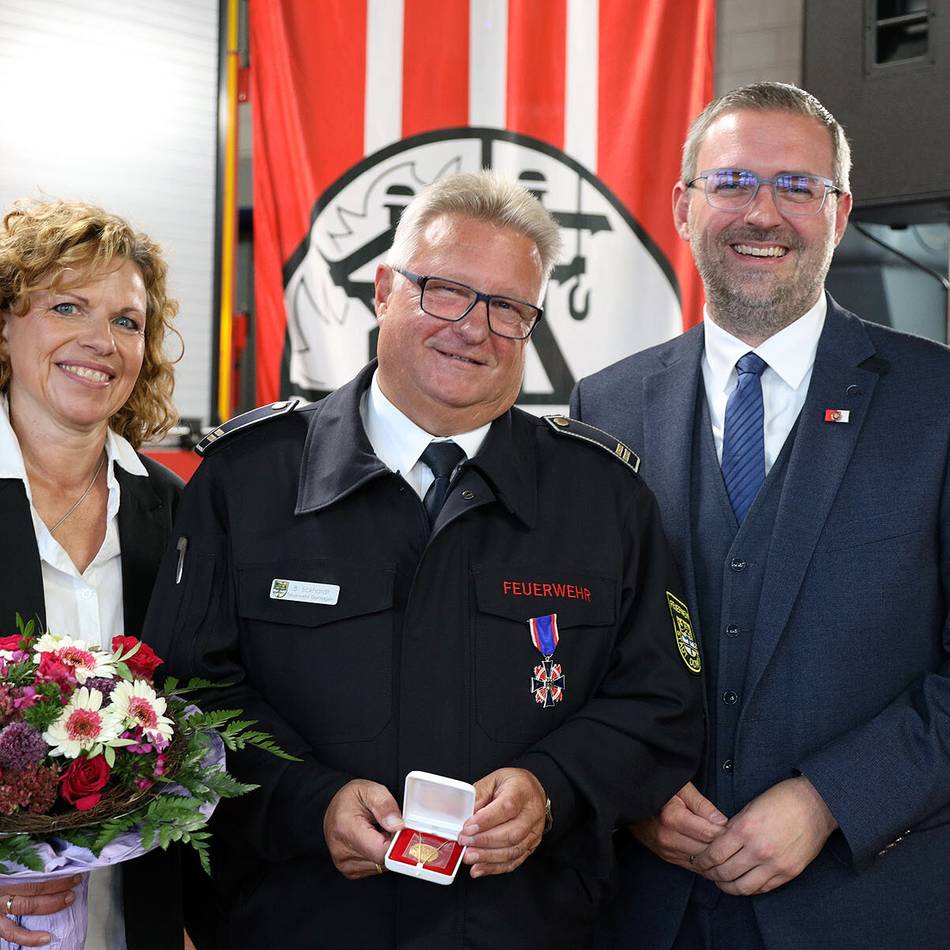 Feuerwehrchef von Dormagen: Bernd Eckhardt – mit Goldener Münze in den Ruhestand