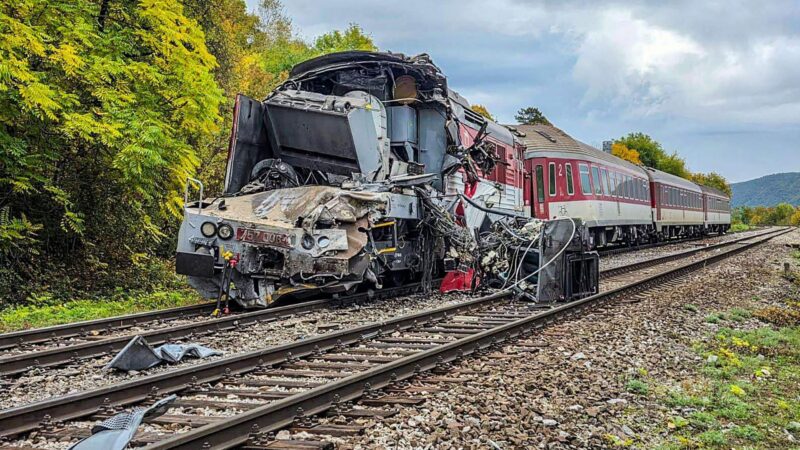 Zahlreiche Verletzte bei Zugunglück in der Slowakei