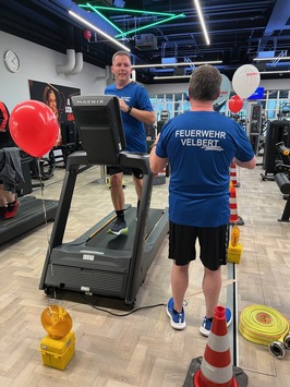 FW-Velbert: Erfolgreicher 24-Stunden-Spendenlauf zugunsten der Mary-Ward-Stiftung