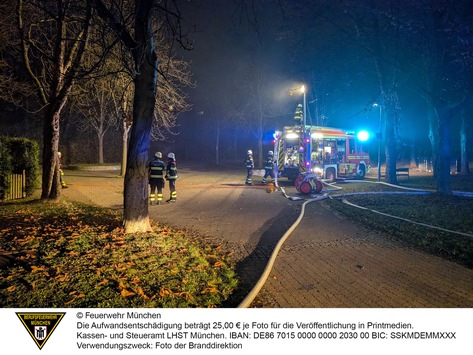FW-M: Mehrerer Brandeinsätze in der Nacht (Stadtgebiet)