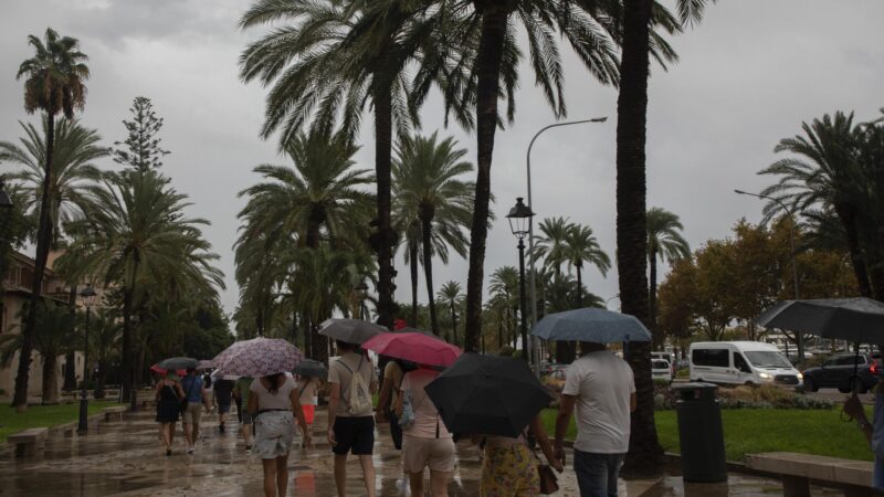 Intensive Regenfälle und spürbarer Temperatursturz: Neue Regenfront kommt auf Mallorca zu