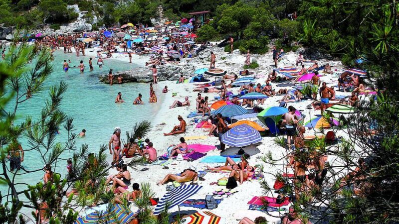 „Menschlicher Druck“ leicht gesunken: An diesem Tag im Hochsommer war es auf Mallorca am vollsten