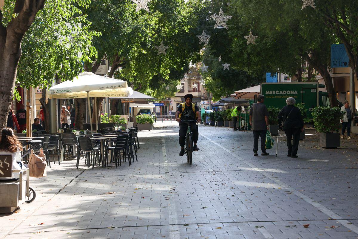 Aus Sicherheitsgründen: Beliebte Restaurantmeile in Palma wird von Fahrradweg befreit