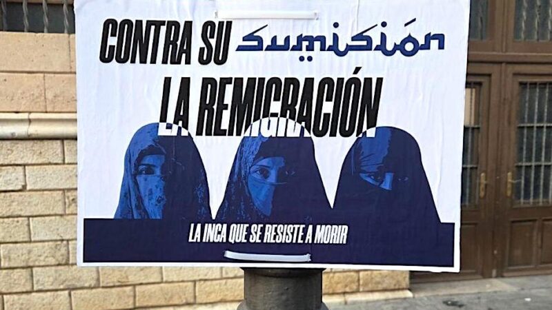 Muslimfeindliche Initiative auf Mallorca wirbt mit Plakaten für „Remigration“