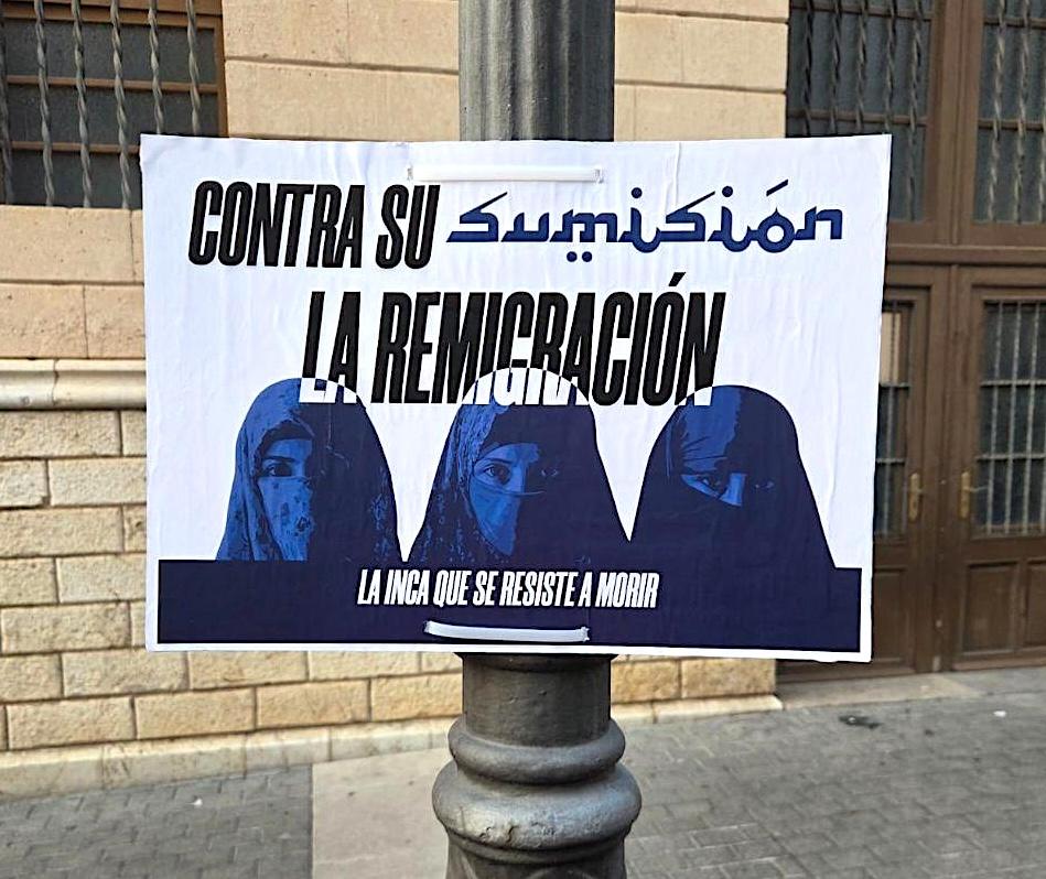 Muslimfeindliche Initiative auf Mallorca wirbt mit Plakaten für „Remigration“