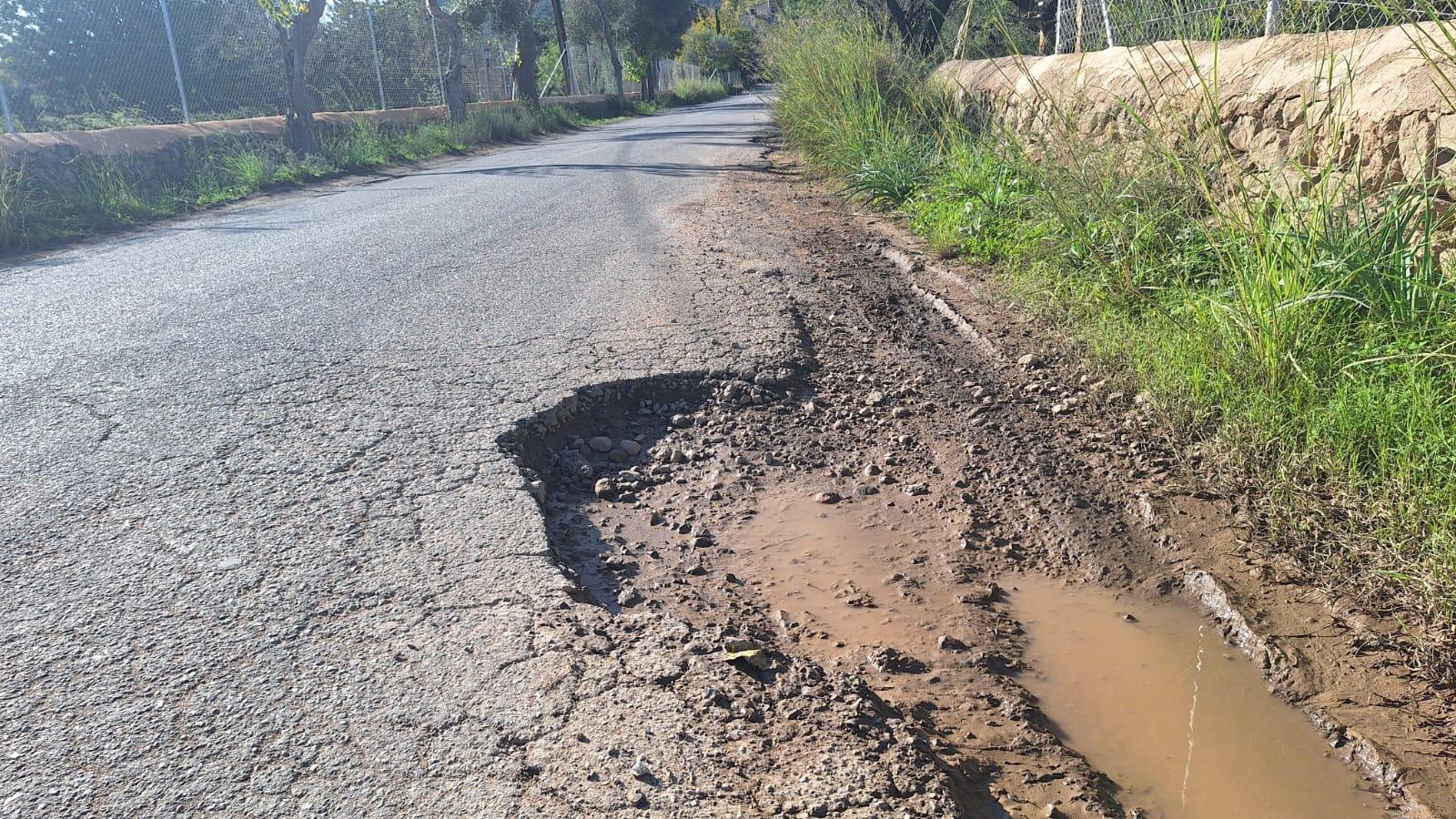 „Minenfeld“: Das ist die wohl schlimmste Schlaglochpiste auf Mallorca