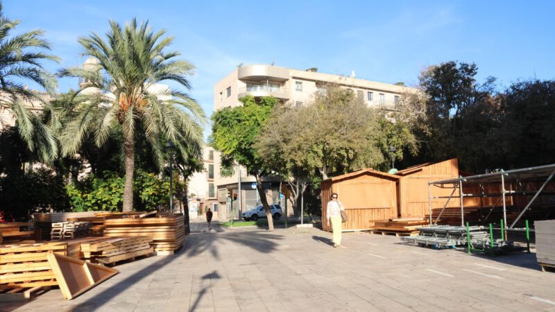 Trotz Anwohnerproteste: Umstrittener deutscher Mallorca-Weihnachtsmarkt wird schon aufgebaut