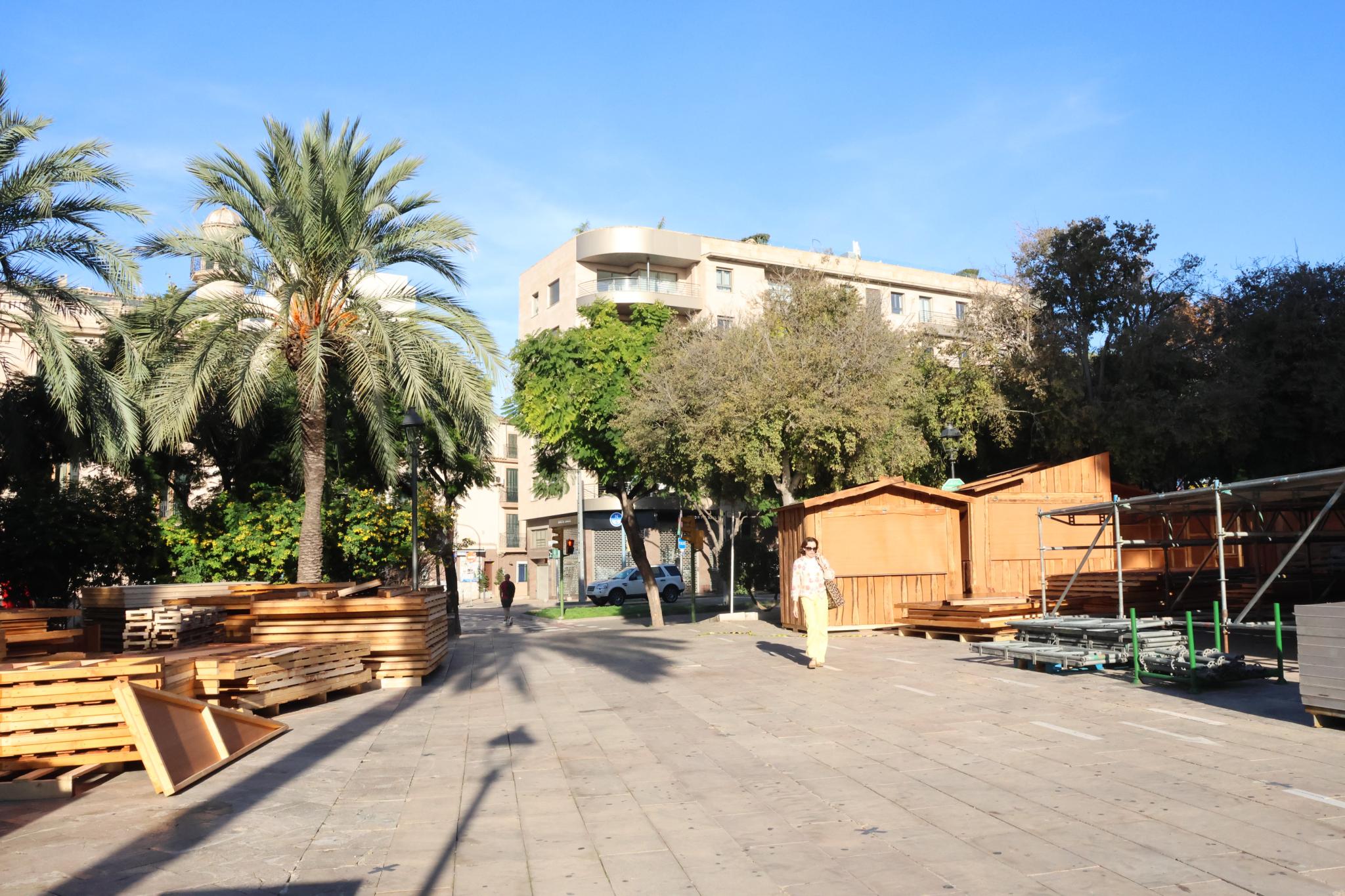 Trotz Anwohnerproteste: Umstrittener deutscher Mallorca-Weihnachtsmarkt wird schon aufgebaut