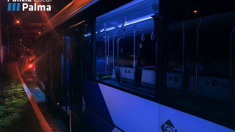 Attacke auf Flughafen-Autobahn! Jugendliche bewerfen Palma-Bus von Brücke aus mit Steinen