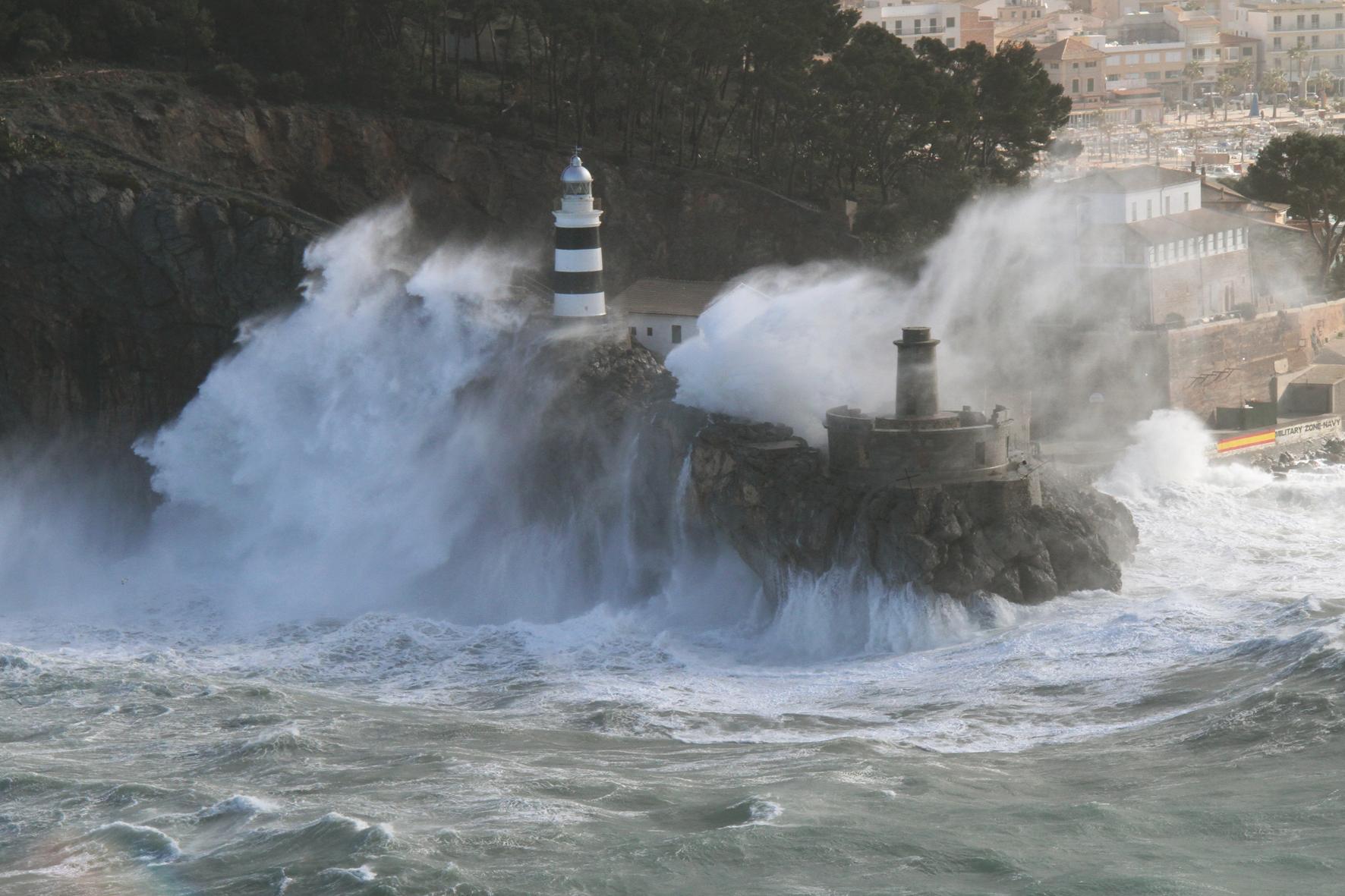 Sturmwarnung zum Wochenstart: Kälte und Regen kehren zurück nach Mallorca