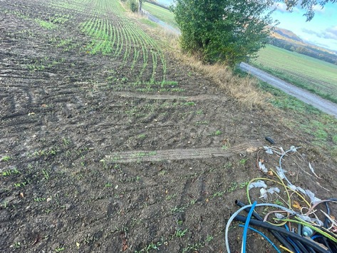 LPI-NDH: Kabelmäntel und Kabeltrommel aufgefunden – Wer kann Hinweise geben?