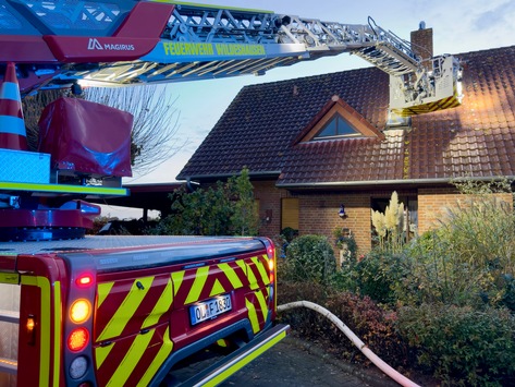 FW-OLL: Feuer in Wohngebäude – Gasheizung in Brand geraten