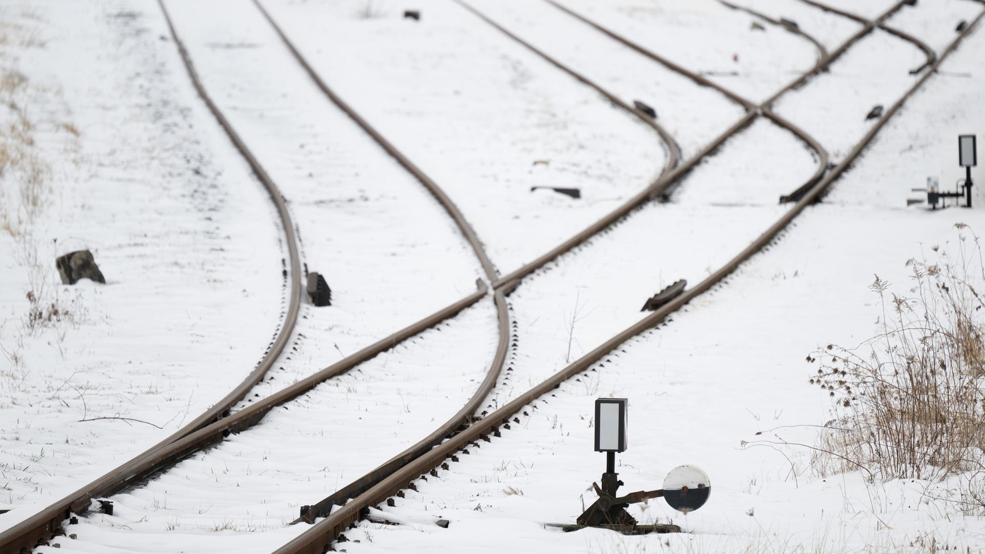 Bahn will Bauarbeiten um Weihnachten einschränken