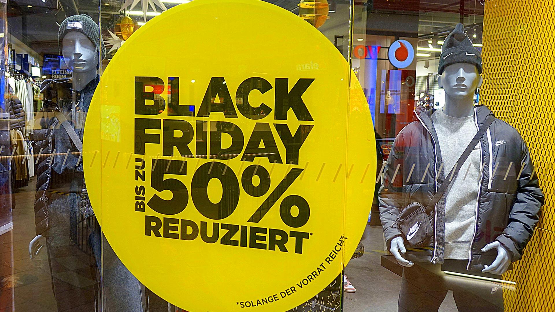 Einzelhandel erwartet weniger Umsatz am „Black Friday“