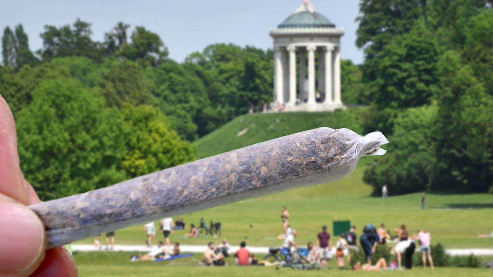 Gericht kippt Cannabisverbot im Englischen Garten in München
