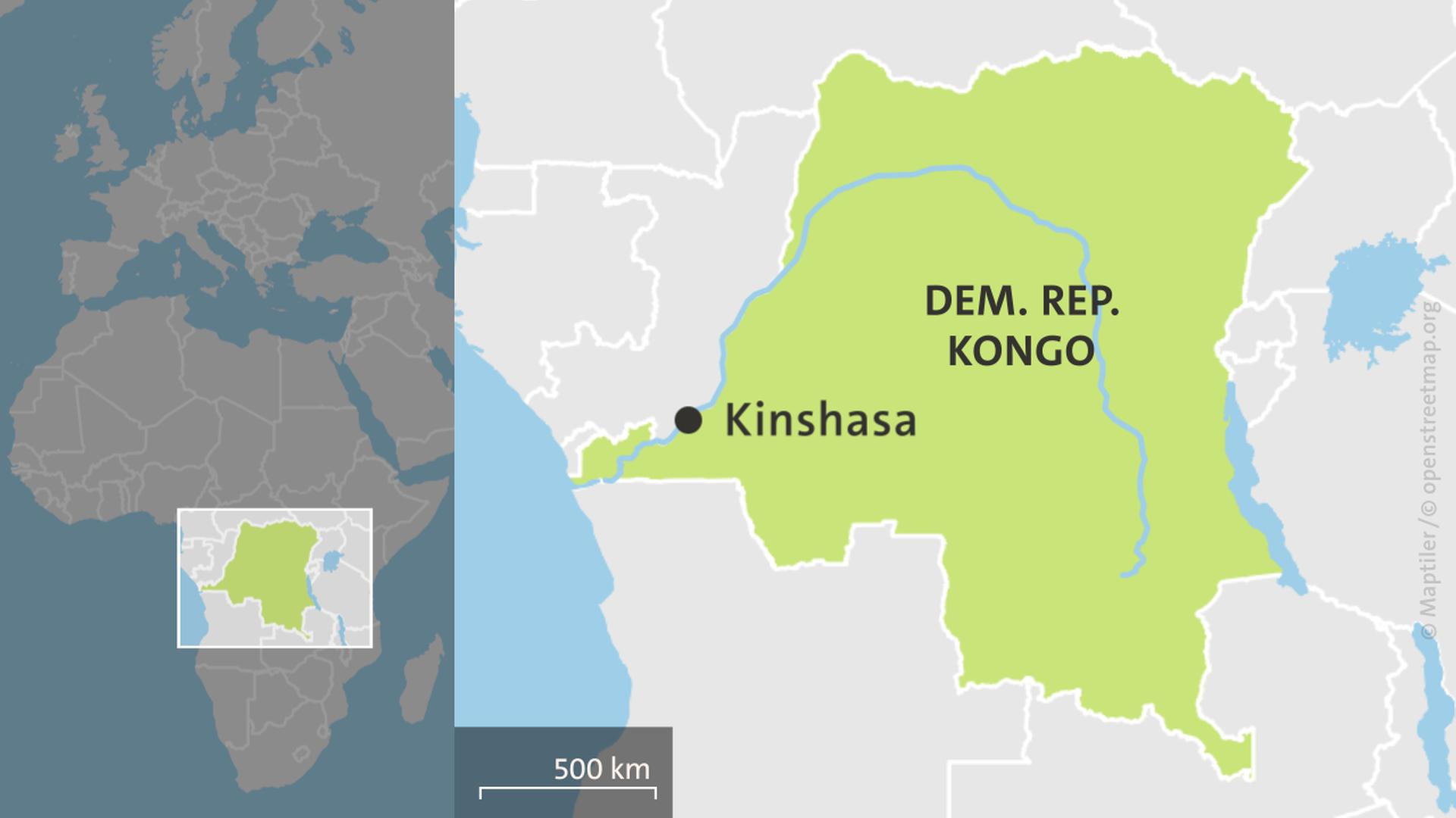 Mehr als 100 Tote nach Erdrutsch in Goldmine in Demokratischer Republik Kongo