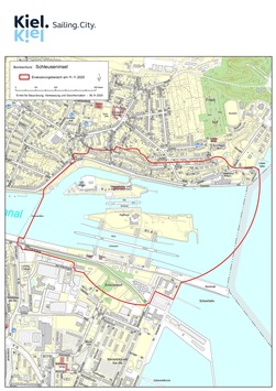 POL-KI: 251106.3 Kiel: Dienstag 11.November 2025 Bombenentschärfung Schleuseninsel Holtenau