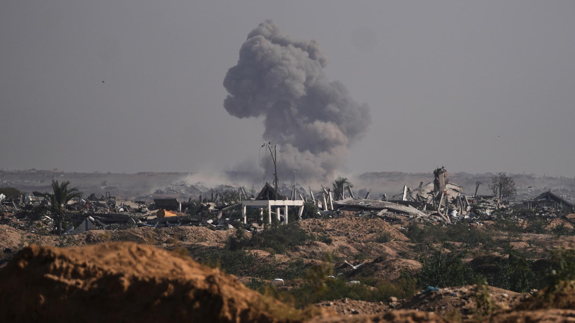 Trotz Waffenruhe: Israel greift erneut im Gazastreifen an