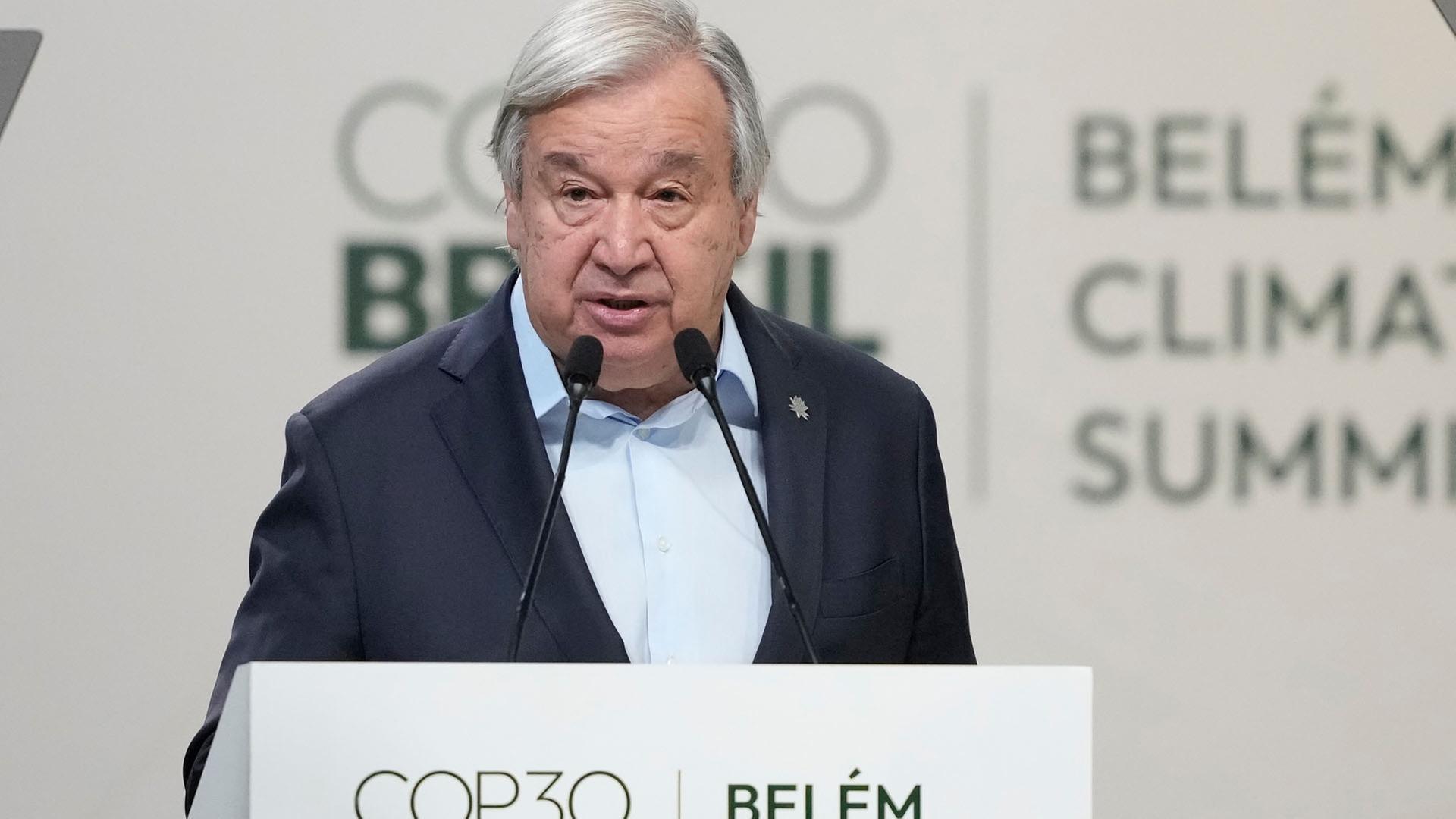 UN-Generalsekretär sieht „tödliche Fahrlässigkeit“ bei Klimawandel