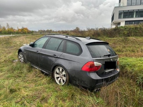 POL-PDLD: Verkehrsunfall unter Alkoholeinfluss