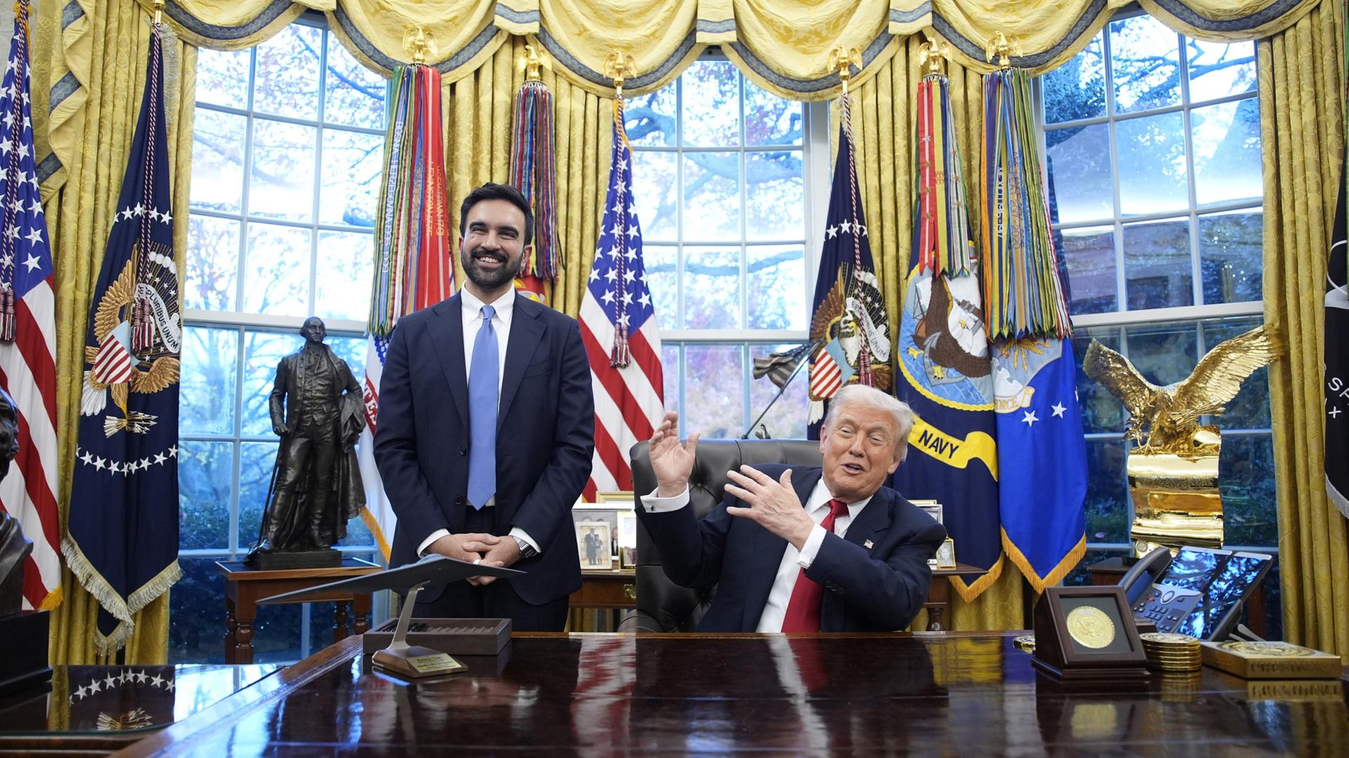 Trump lobt künftigen Bürgermeister Mamdani nach Treffen im Weißen Haus