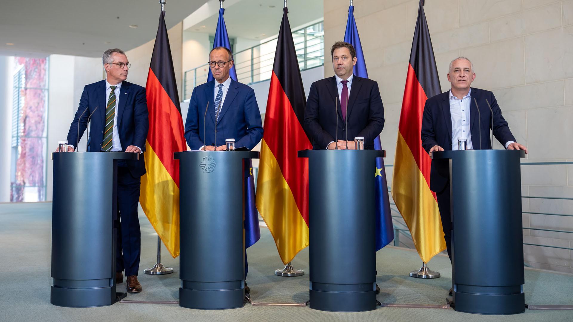 Gipfel im Kanzleramt: Merz will deutsche Stahlindustrie schützen