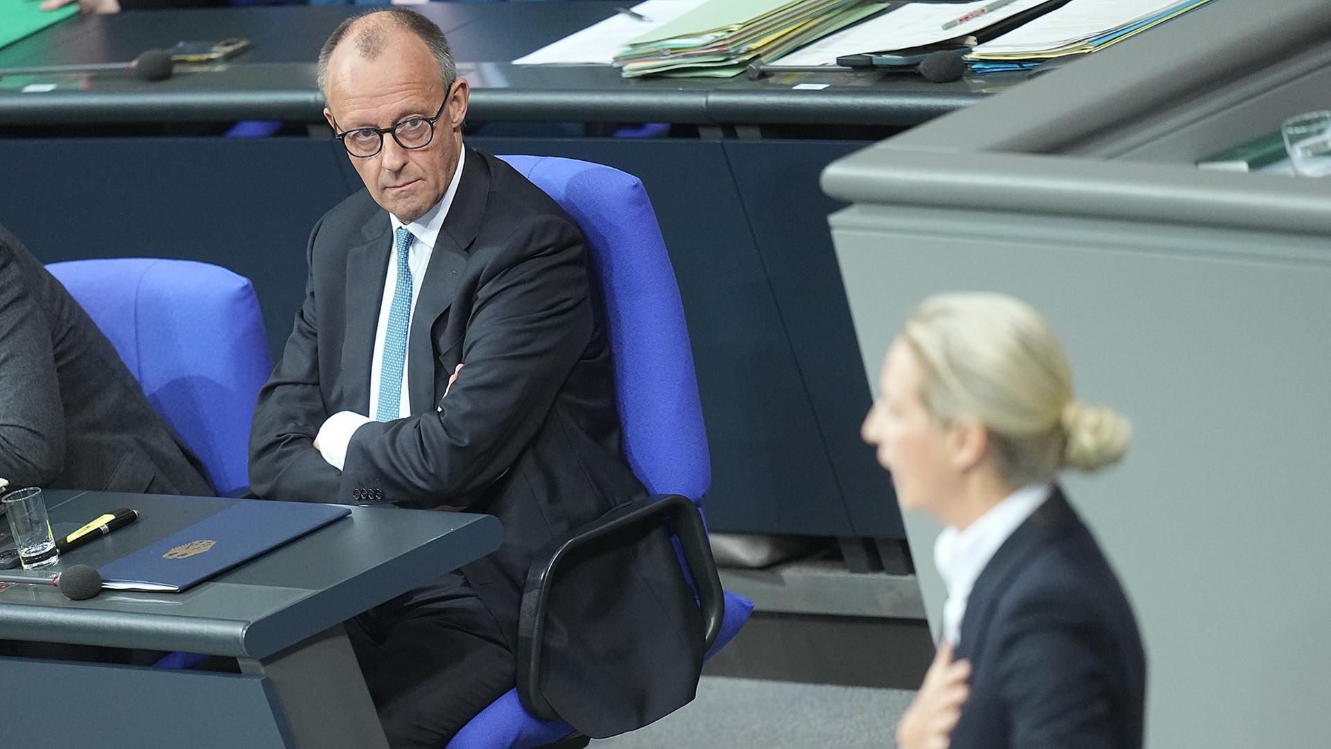 Generaldebatte im Bundestag: Geeint – nur in der Kritik an der AfD
