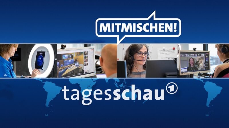 Publikumsaktion „Mitmischen!“: Wie die 20-Uhr-tagesschau geplant wird