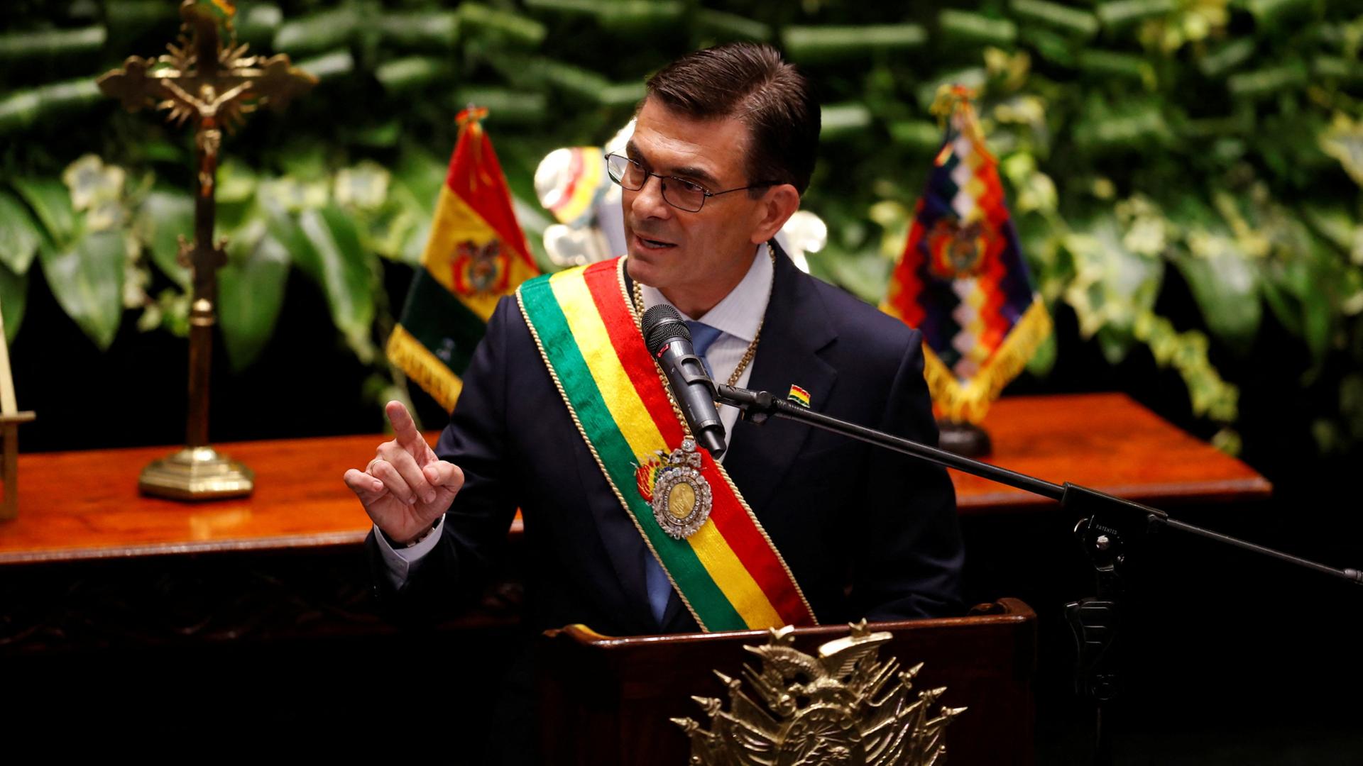 Reformer Paz als neuer Präsident Boliviens vereidigt