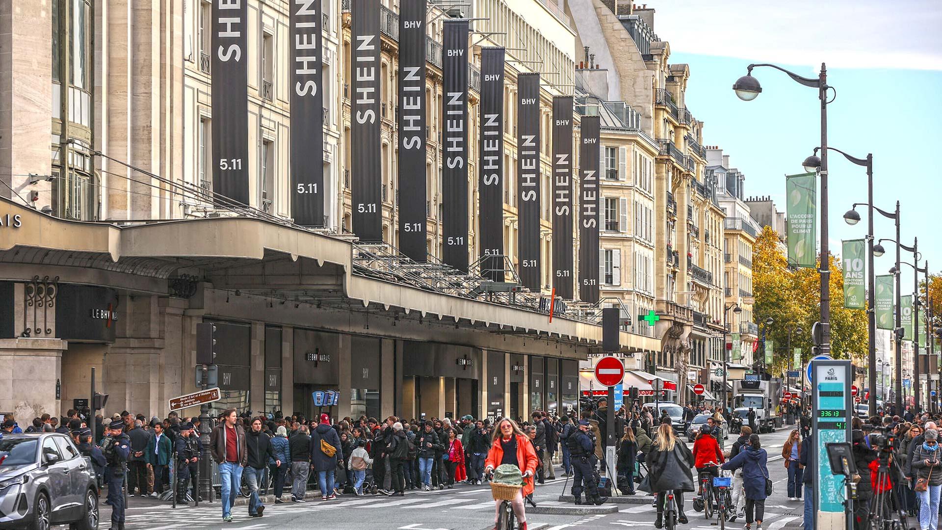 Billiganbieter Shein eröffnet Laden in Paris – und empört Franzosen