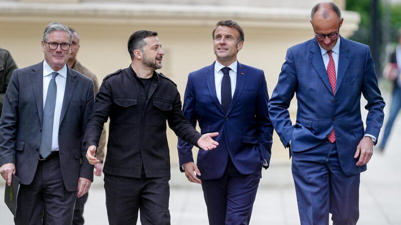 Merz, Macron, Starmer und Selenskyj wollen Einbindung in Ukraine-Prozess