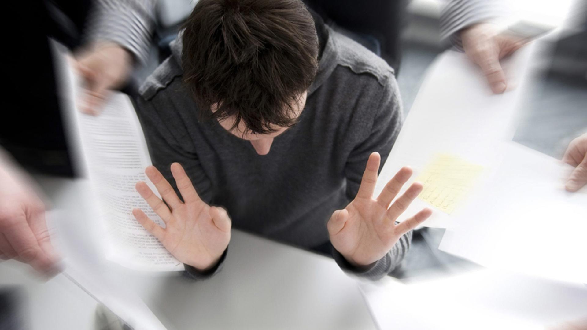 Zwei Drittel der Menschen fühlen sich gestresst