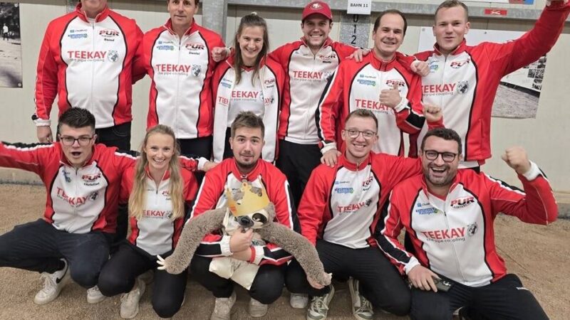 Ab sofort in der Bundesliga: Stark an den Kugeln: PUR Lintorf holt Titel und Aufstieg