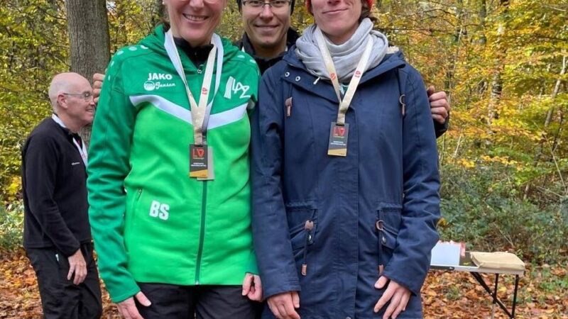 Über fünf Kilometer in der AK35: Teamtitel für die LAZ-Damen bei den Landesverbandsmeisterschaften
