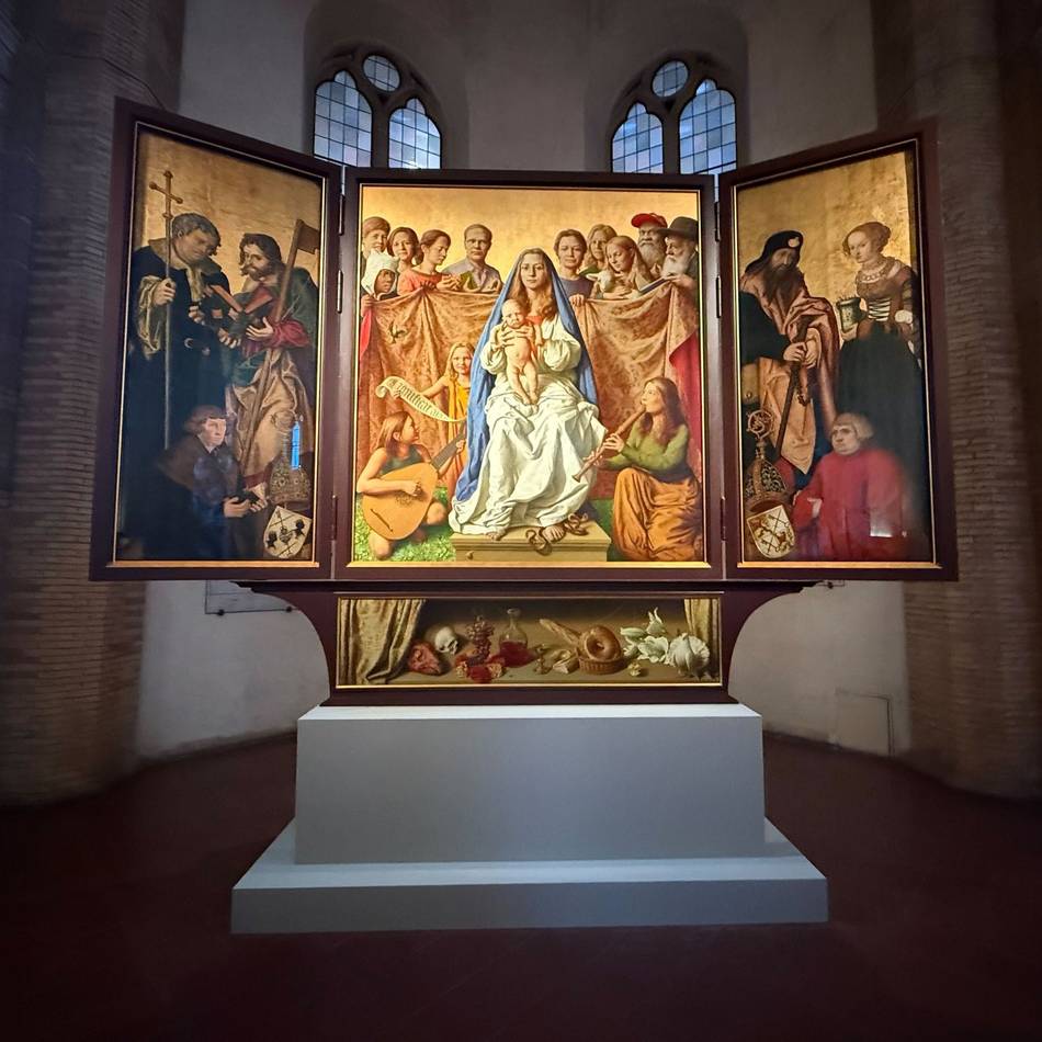 Nach Streit um Standort: Exil in Rom: Altar aus Naumburg nun in Italien