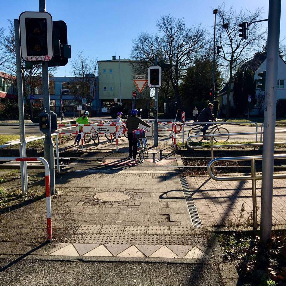 Problemstellen für Radfahrer: Weite Strecken, doch kein schnelles Vorankommen für Radfahrer