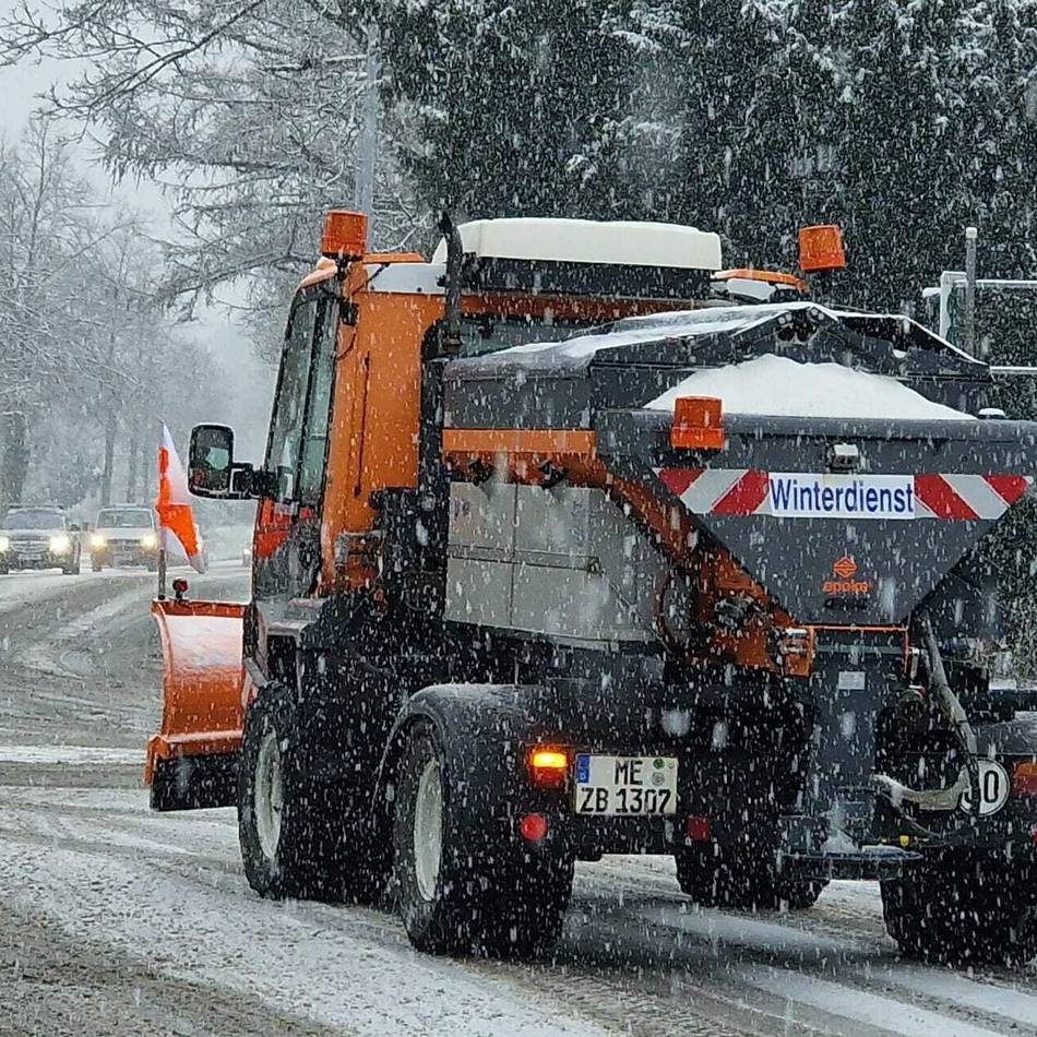 Winterdienst wappnet sich: So sind Hilden und Haan auf Frost und Schnee vorbereitet