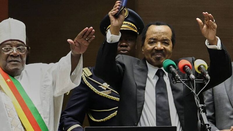 Mit 92 Jahren: Weltältester Präsident in Kamerun erneut vereidigt
