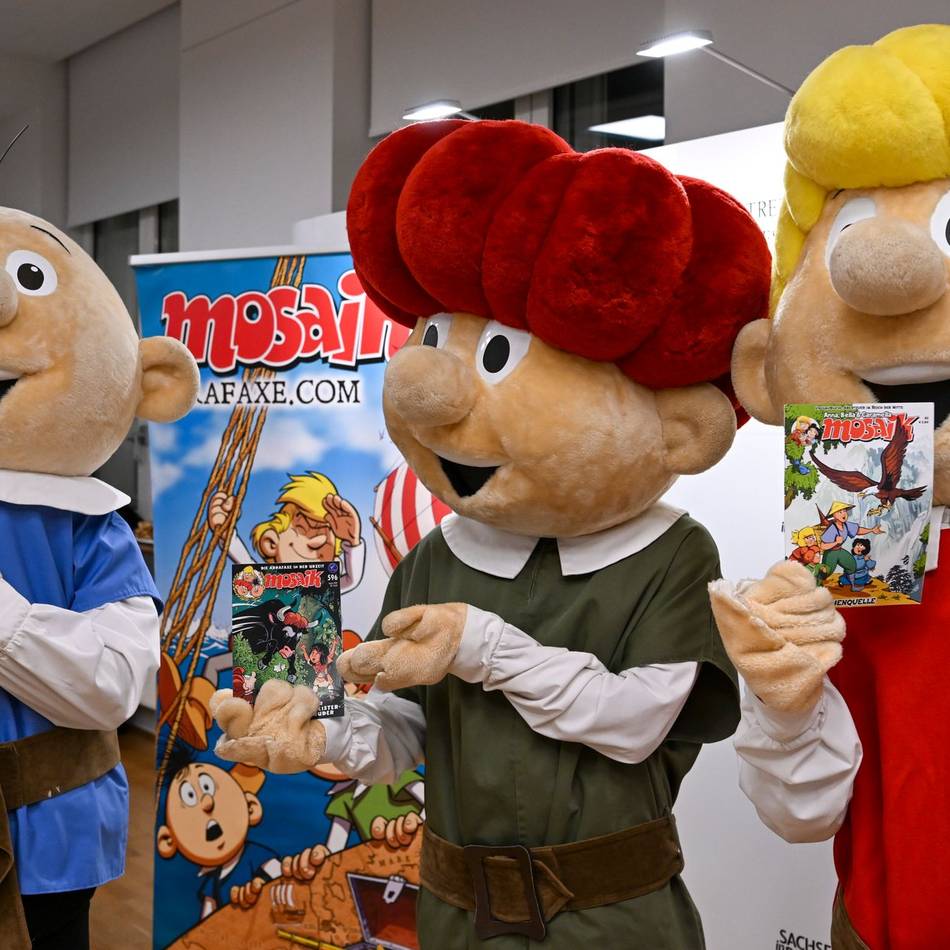 Ältester deutscher Comic: Comic „Mosaik“: Abrafaxe zum 600. Mal unterwegs