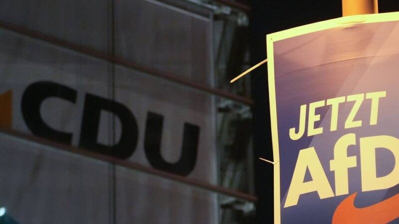 ZDF-„Politbarometer“: Vorsprung der Union auf die AfD sinkt weiter