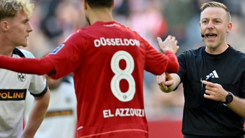 „Hat mit Fußball nichts mehr zu tun“: Videobeweis-Ärger nach Fortuna-Remis gegen Kaiserslautern