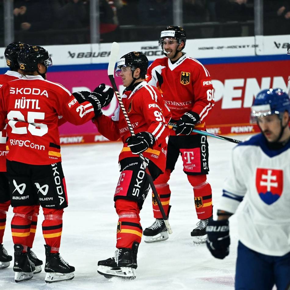 „Waren in der Pflicht“: Olympia-Casting mit Rätseln – DEB-Team gewinnt Deutschland Cup