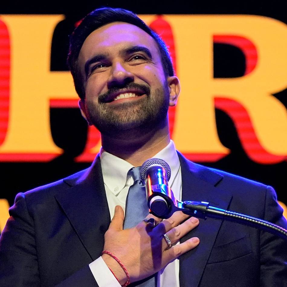 Bürgermeisterwahl in US-Metropole: Zohran Mamdani und seine Anhänger feiern Wahlsieg in New York