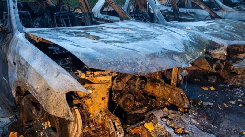 Bekennerschreiben der Antifa: Auto von AfD-Politiker in Hamburg ausgebrannt