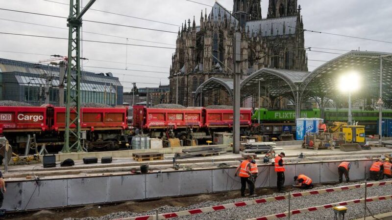 Nach Hauptbahnhof–Sperrung: Bahn–Betrieb in Köln läuft ab Montag wieder normal