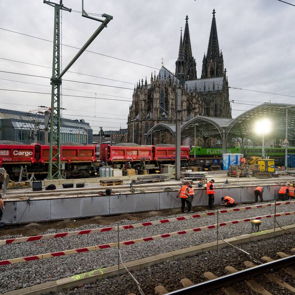 Nach Hauptbahnhof–Sperrung: Bahn–Betrieb in Köln läuft ab Montag wieder normal