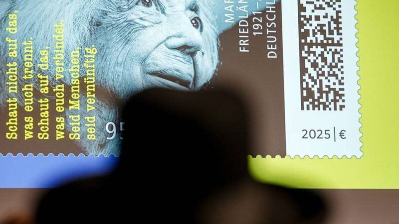 Sonderbriefmarke für Holocaust-Überlebende: Margot Friedländers Botschaft soll in „alle Welt getragen“ werden